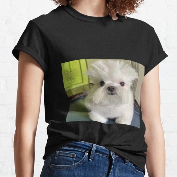 Cute Dog Art T-Shirt - Image 3