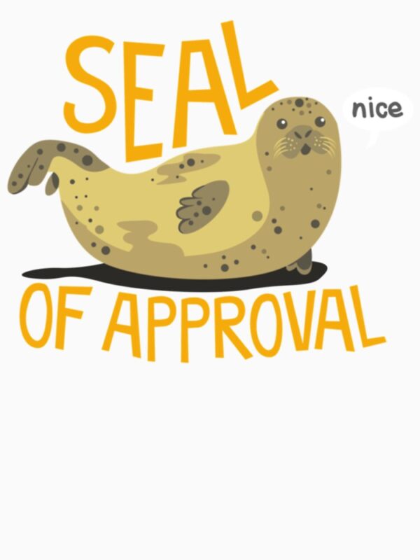 Seal of Approval Meme Sweatshirt - Image 3