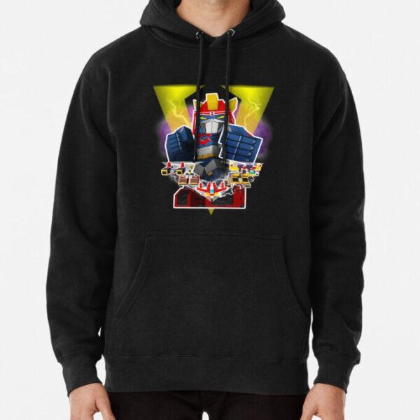 Voltes V Voltbot Pullover Hoodie - Image 4